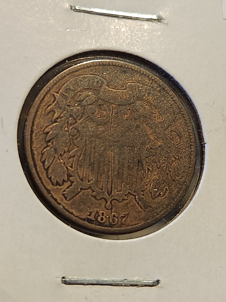 1867 Two Cent Piece