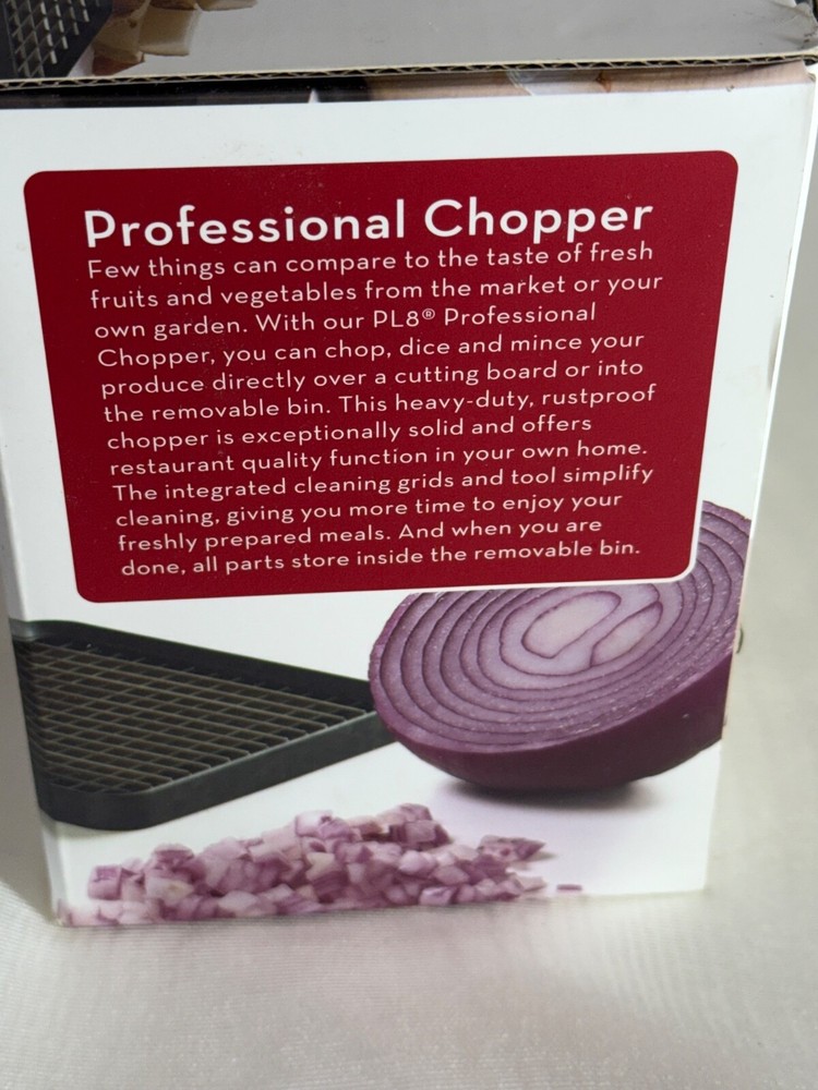 PL8 PROFESSIONAL VEGATABLE CHOPPER ,DICE ,MINCE