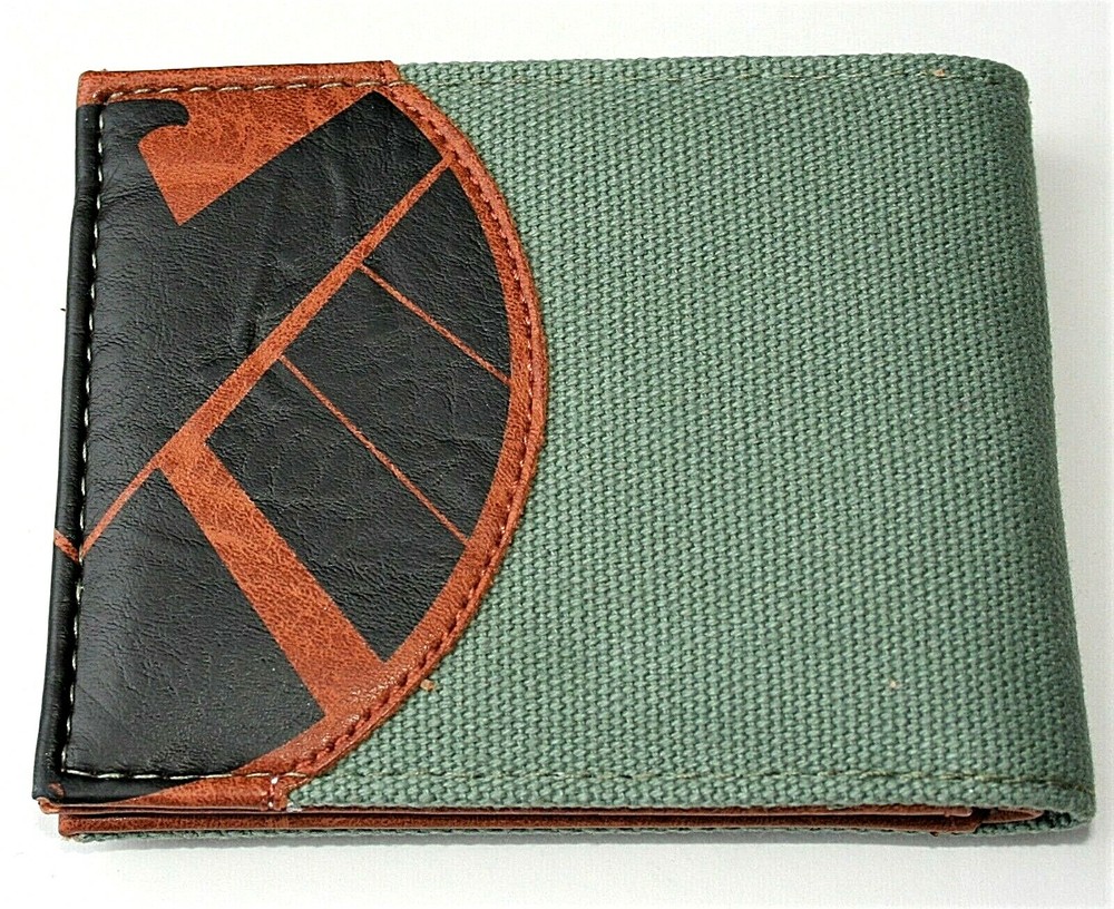 Marvel Comics Nick Fury SHIELD Cloth Wallet NEW NOS Tags Billfold
