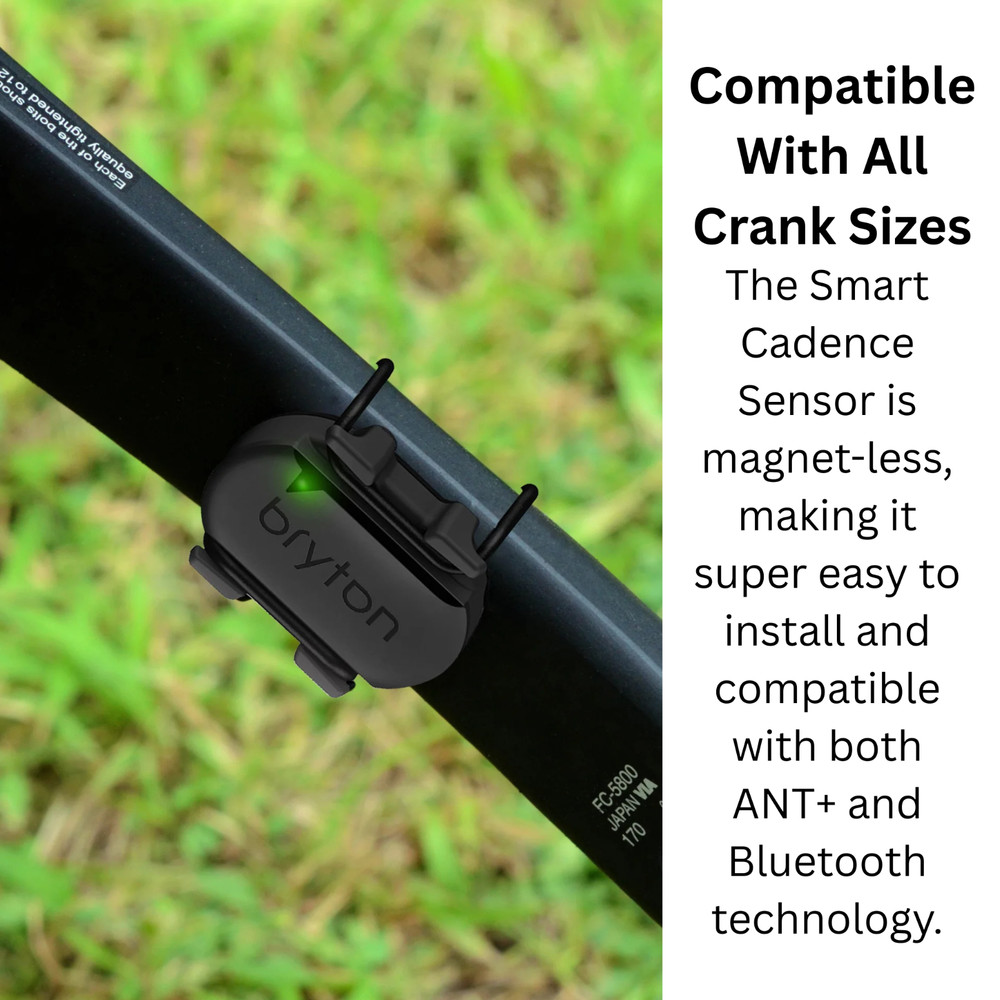 Bryton Smart Cadence Sensor Long Battery Life ANT+ & Bluetooth