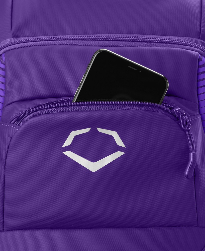 Evoshield Tone Set Baseball/Softball Backpack Bag - Purple