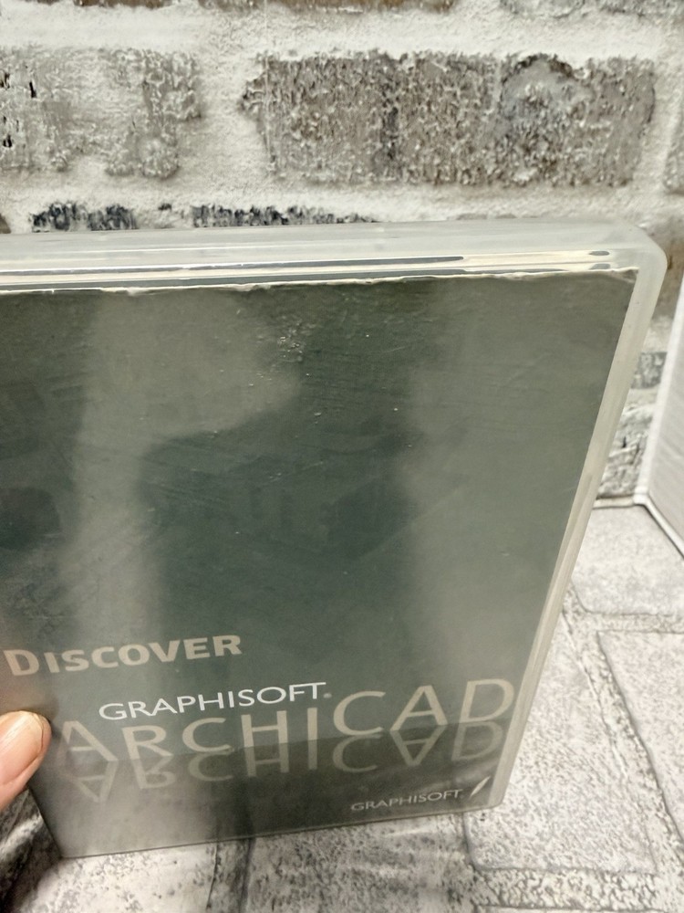 DISCOVER GraphiSoft ArchiCAD 8 TUTORIAL+DEMO RARE/VHTF Windows/MAC CD-ROM Englis