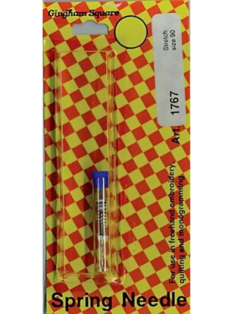 Stretch Spring Needle 14/90 Gingham Square