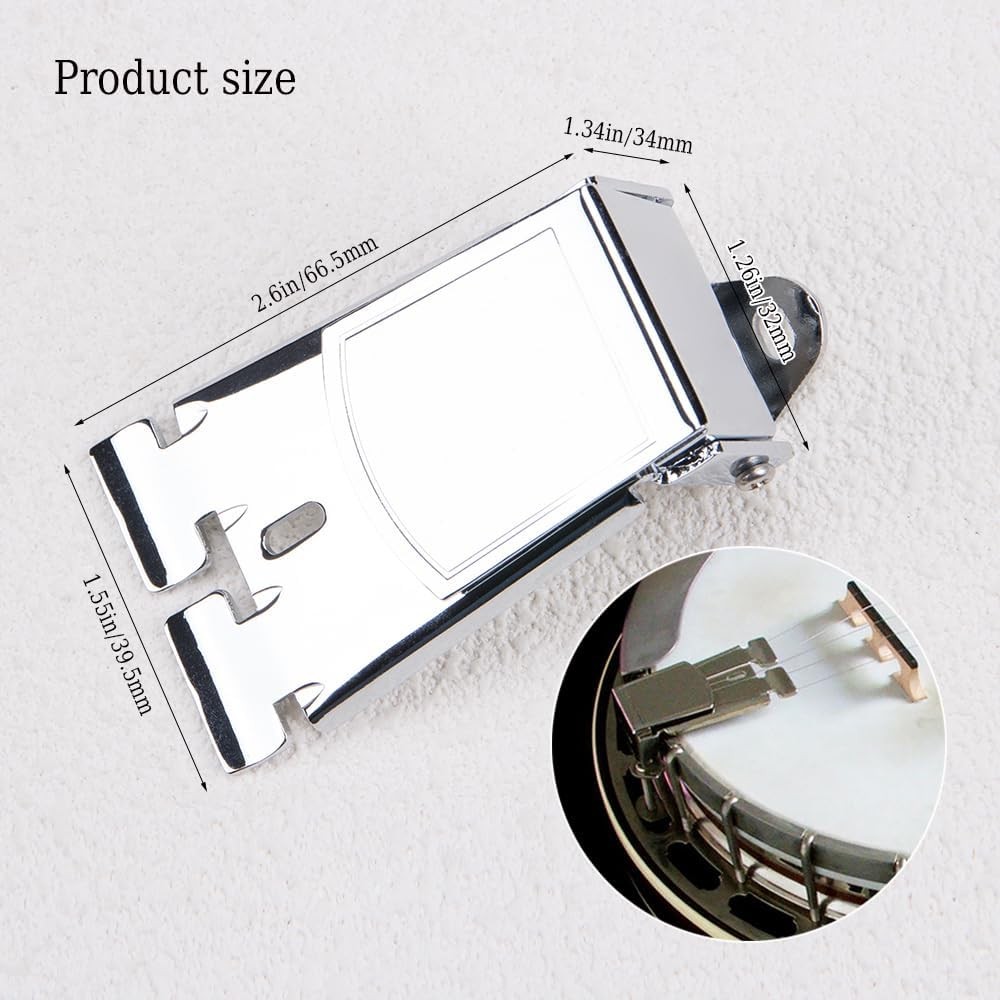 5-String Banjo Tailpiece Bridge Replacement Accessories, Premium Quality