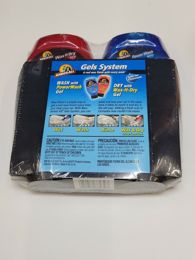 ArmorAll Gels System Car Wash/Wax 2pc