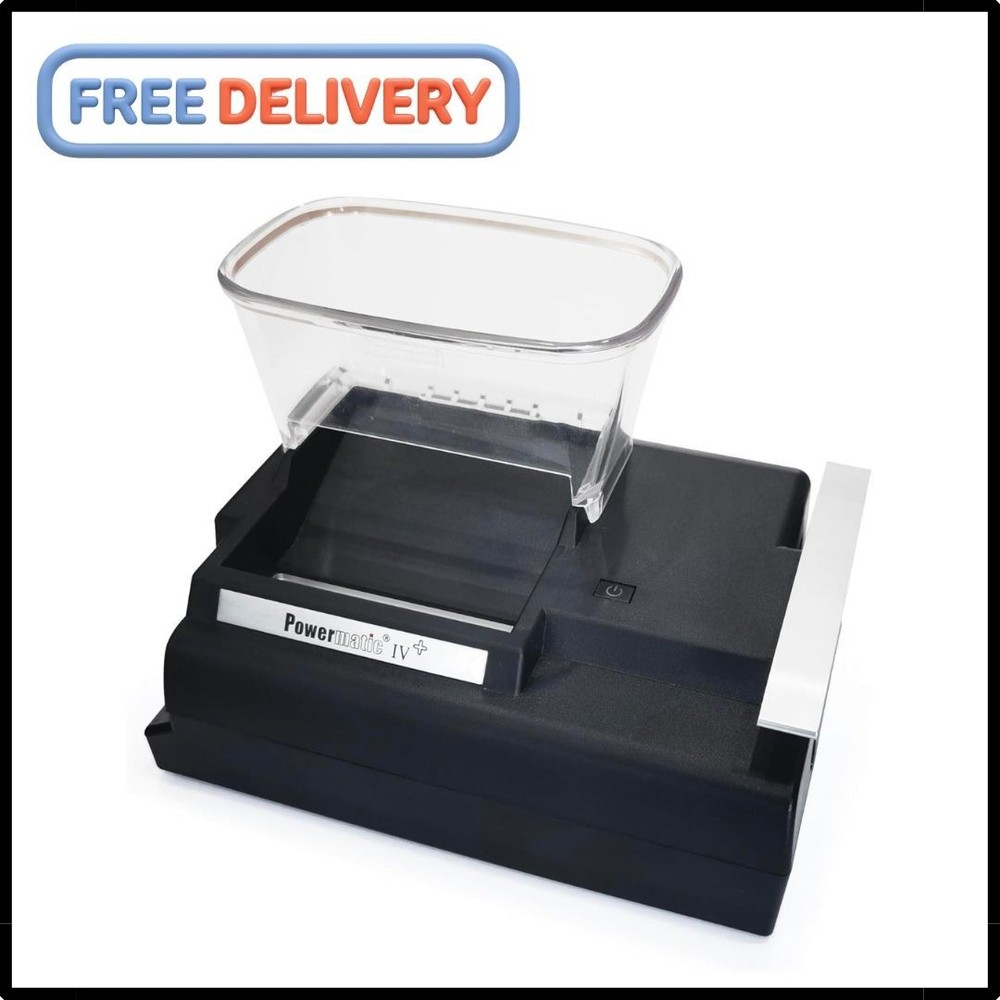 POWERMATIC 4+ ELECTRIC CIGARETTE ROLLING MACHINE INJECTOR