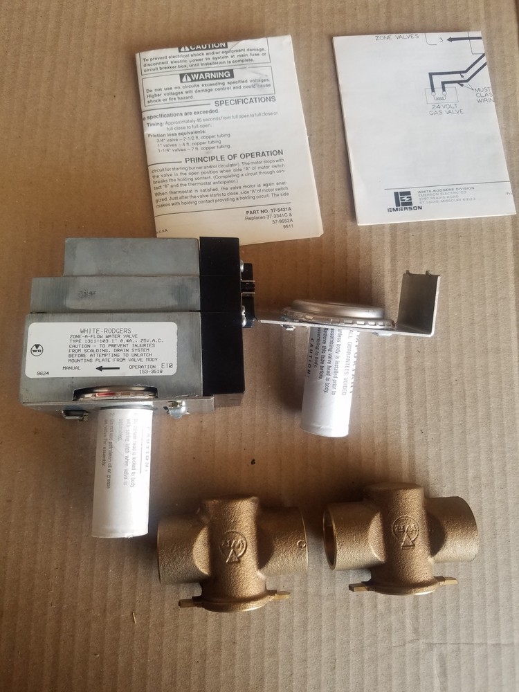 hydronic zone valve 1311-103 1in