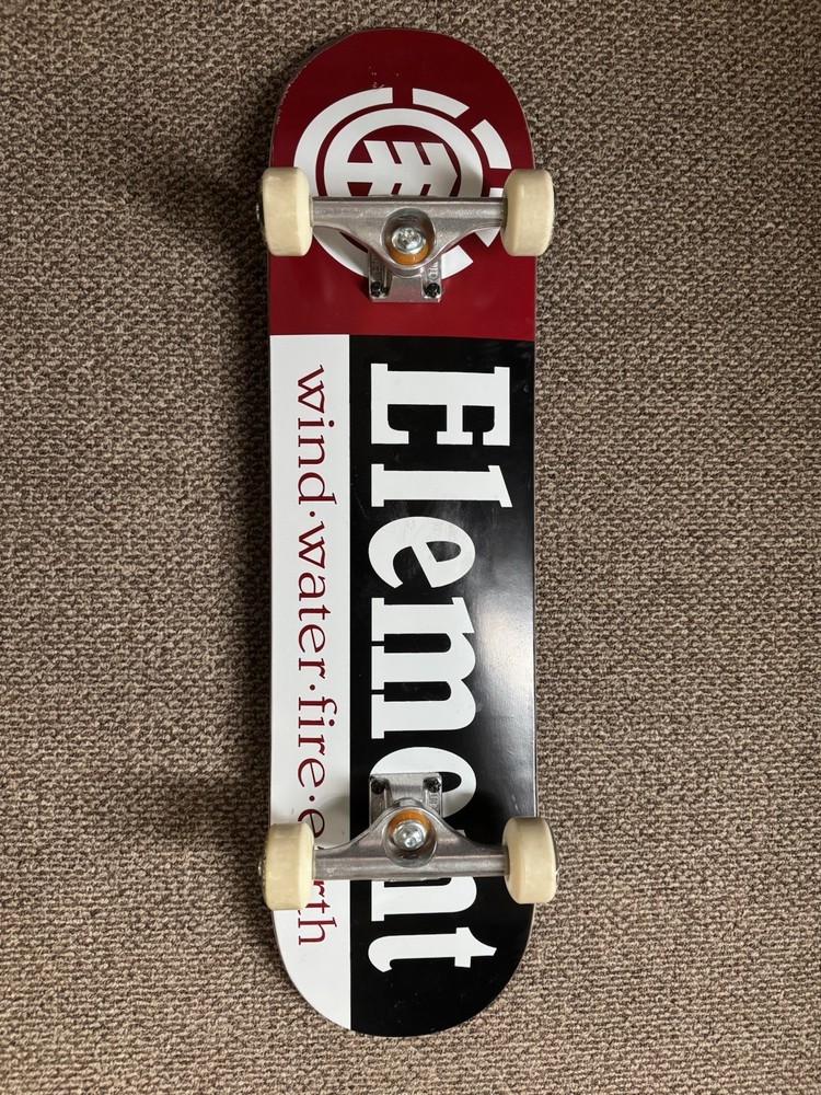 Element 8’’ Skateboard Setup, Independent Trucks, Bones Wheels And Reds Bearings