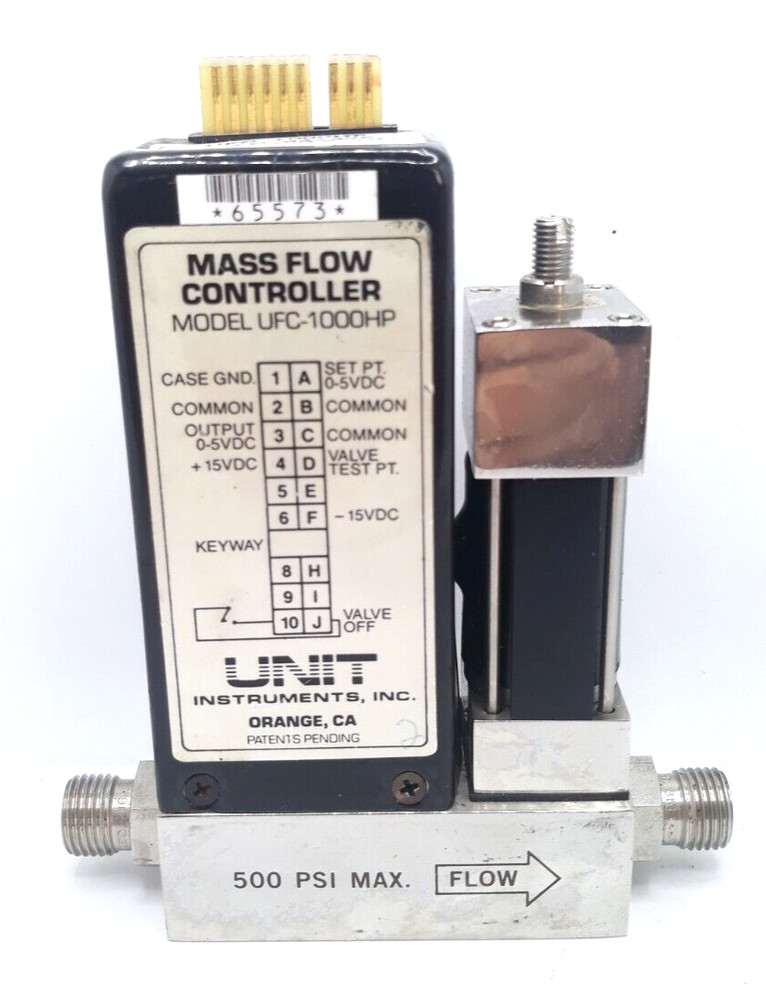 Unit UFC-1000HP Mass Flow Controller Range  200 SCCM Gas SF6
