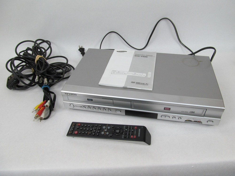 Samsung DVD-4600A DVD VCR Combo VHS Player