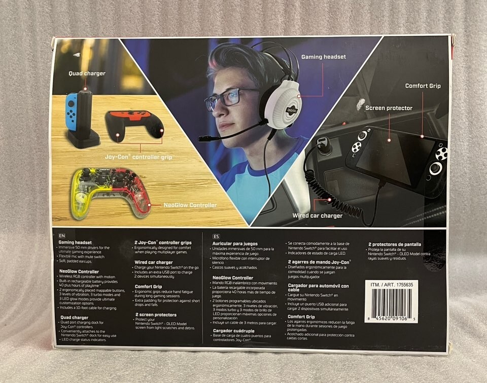 Bionik Nintendo Pro Kit + Essential Accessories