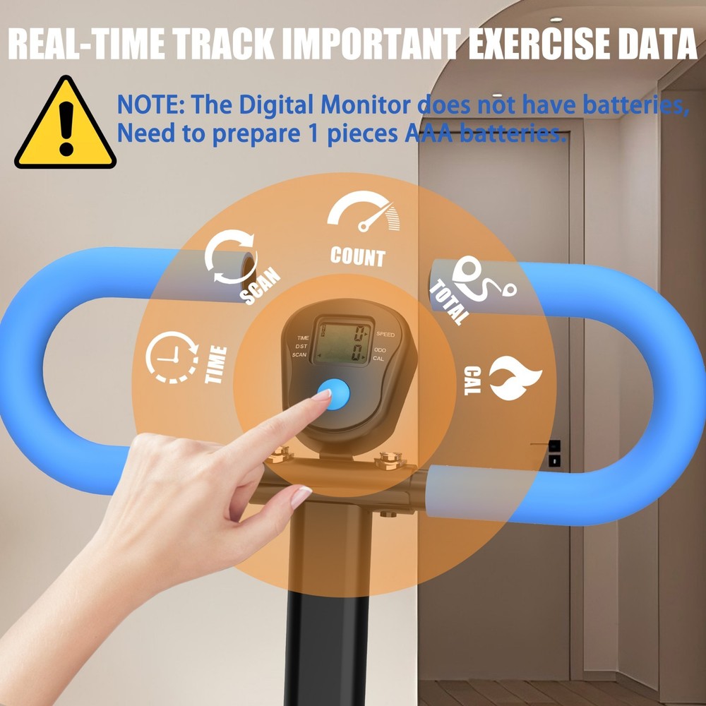 Home Vertical Climber, Full-Body Workout Machine, Stable & Adjustable