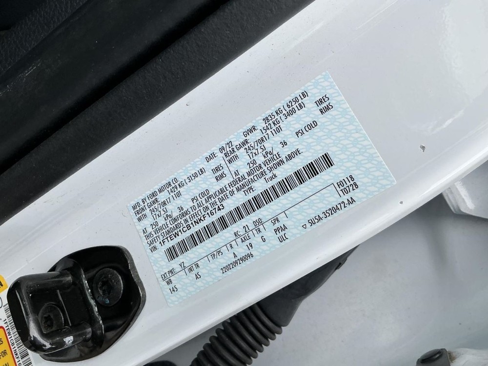 F150 2022 Glove Box 4986217