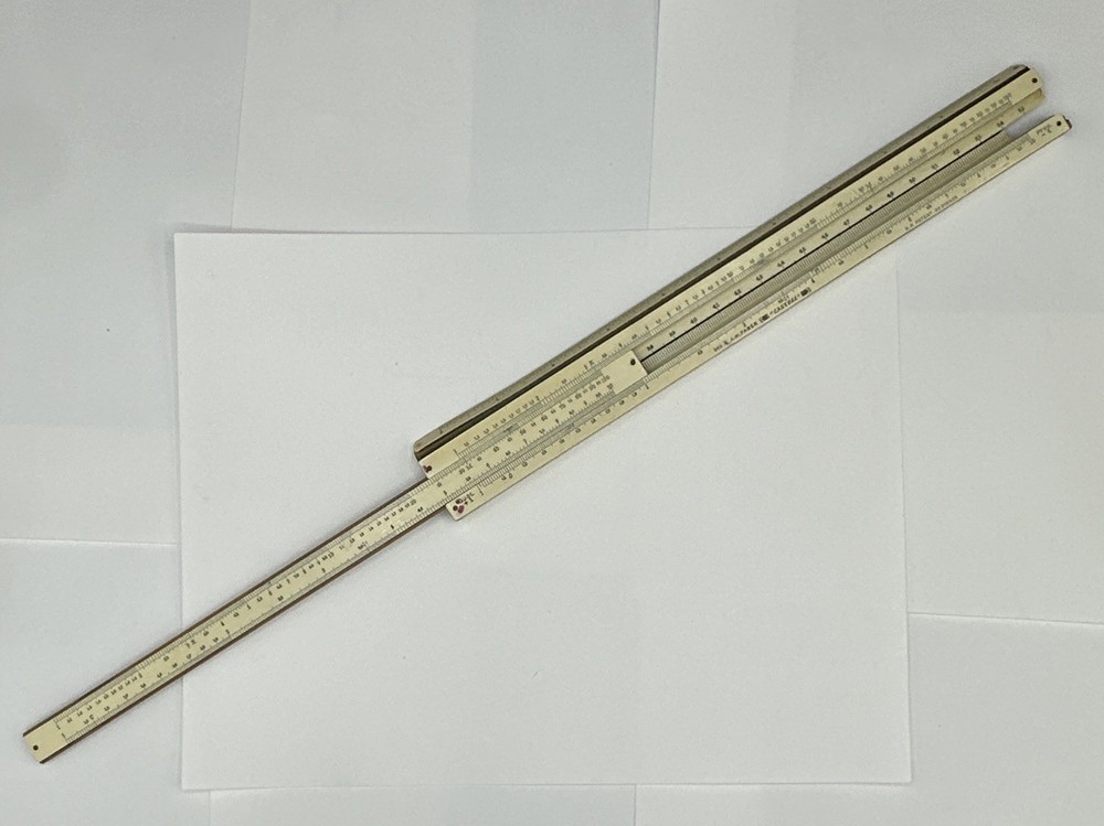 Vtg 6 Piece Engineering & Drafting Tools - Slide Rules, Stencils, Come See!!!