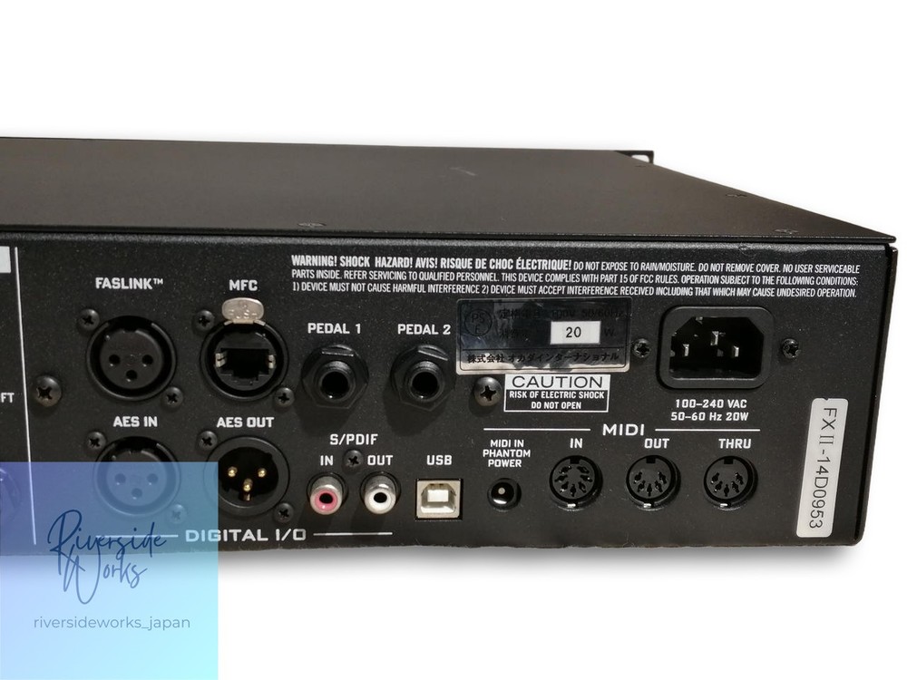 Fractal Audio Systems Axe FX-II XL Multi-Effects Processor JP