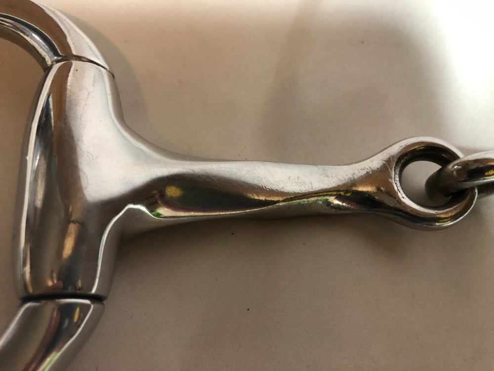 5" BT Crump Slow Twist Eggbutt Snaffle Bit