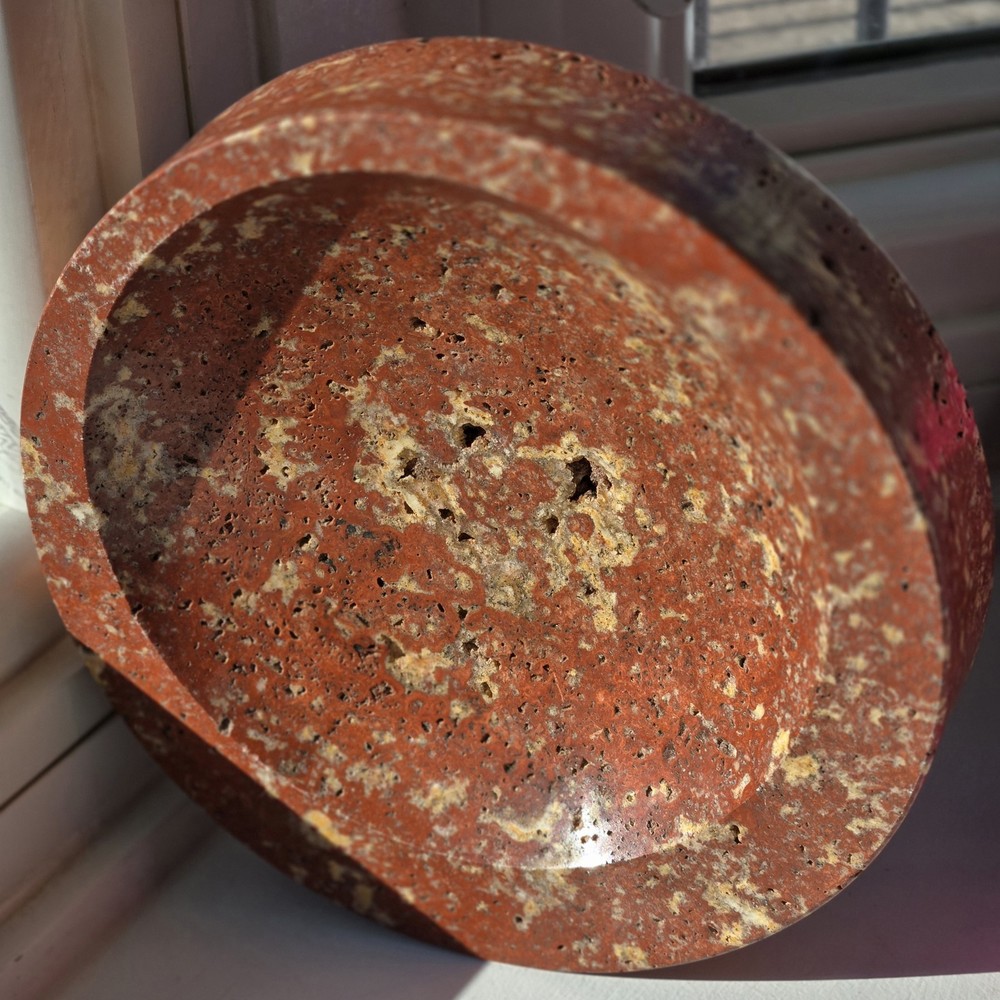 Round Jasper Decoratve Dish