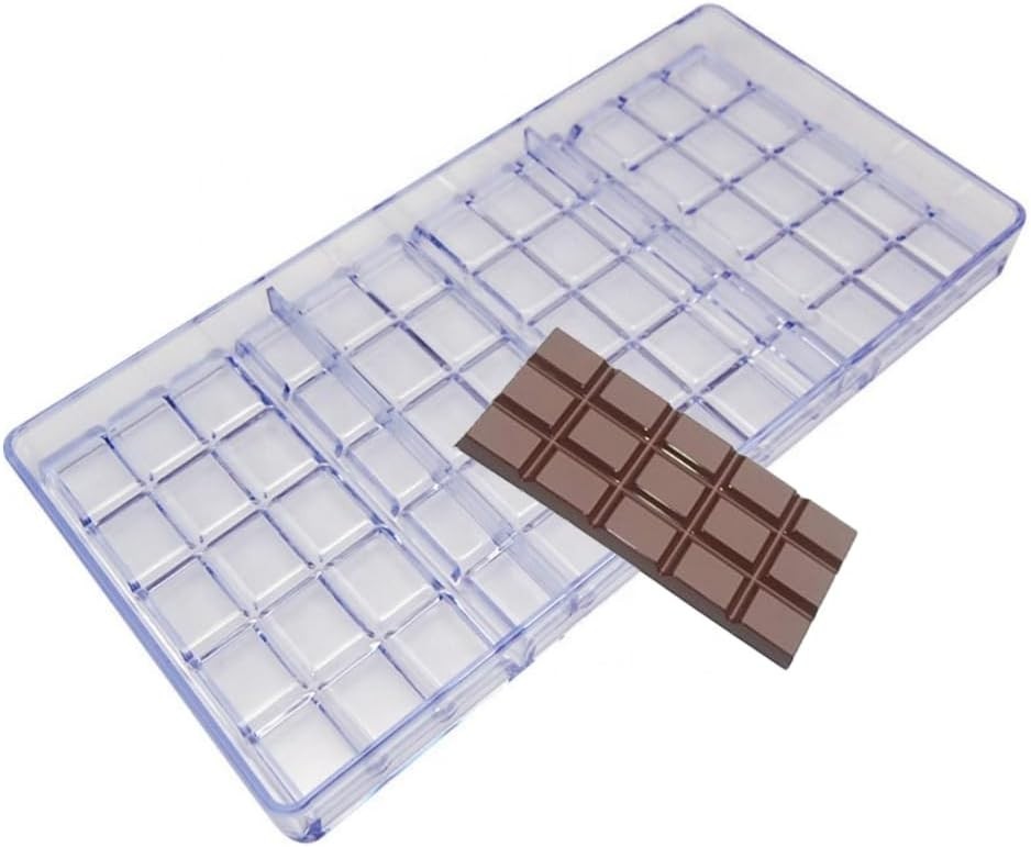 Chocolate Bar Making Mold | Polycarbonate | Hard Mold for Making Chocolate Bars