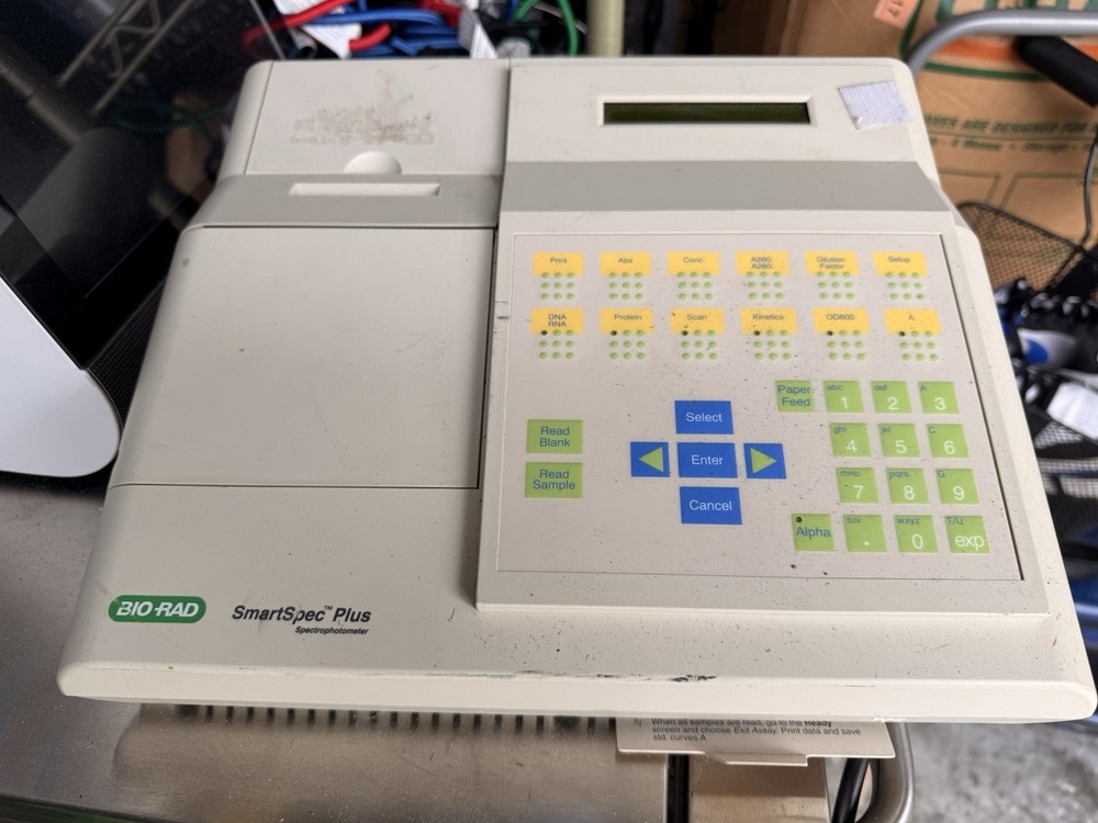 Bio-Rad BioRad SmartSpec Smart Spec Plus Lab UV/Visible Spectrophotometer