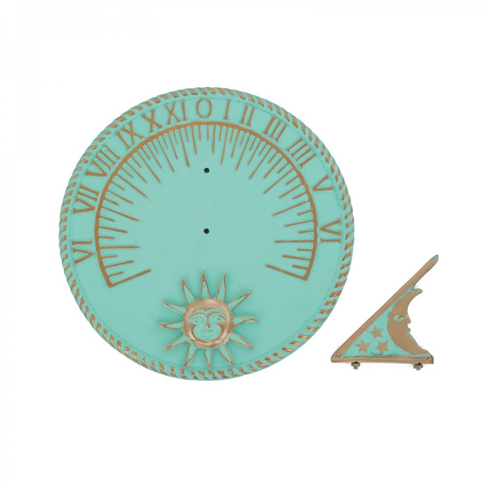 Solid Brass Garden Sundial