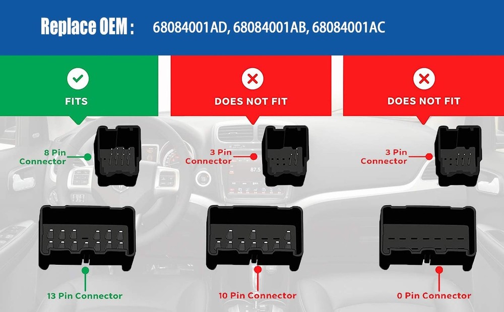Master Power Window Switch Replacement for 2011-2016 Dodge Journey