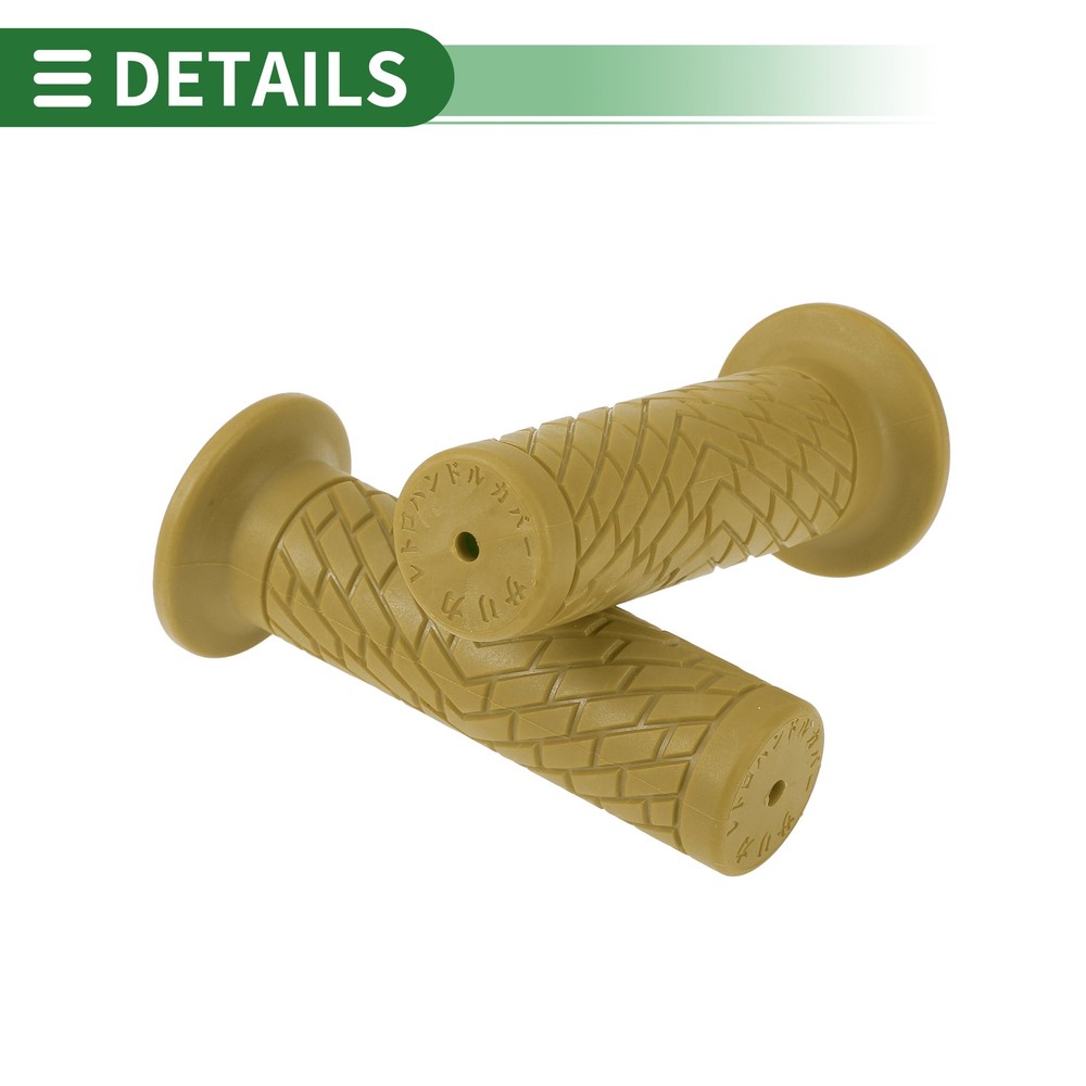 1" 25mm Motorcycle Knobs Handlebar Cover TPU Yellow
