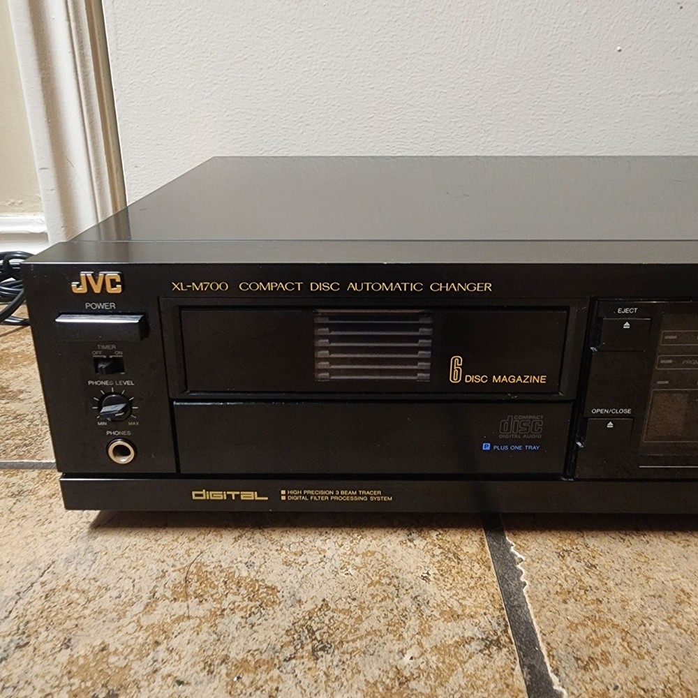 JVC XL-M700 Compact Disc Automatic Changer 6 READ DESCRIPTION