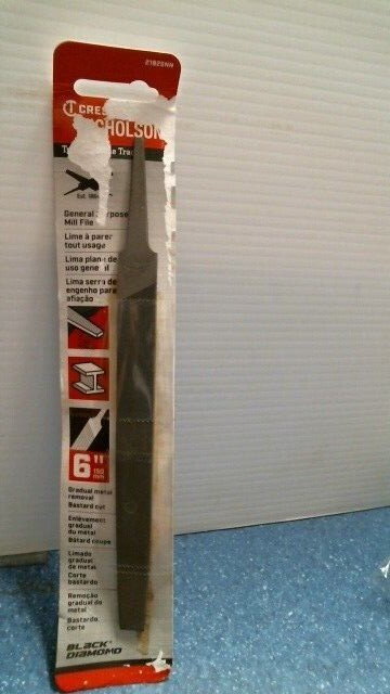 Crescent Nichloson  6" General Purpose Mill File  (21825NN) FS