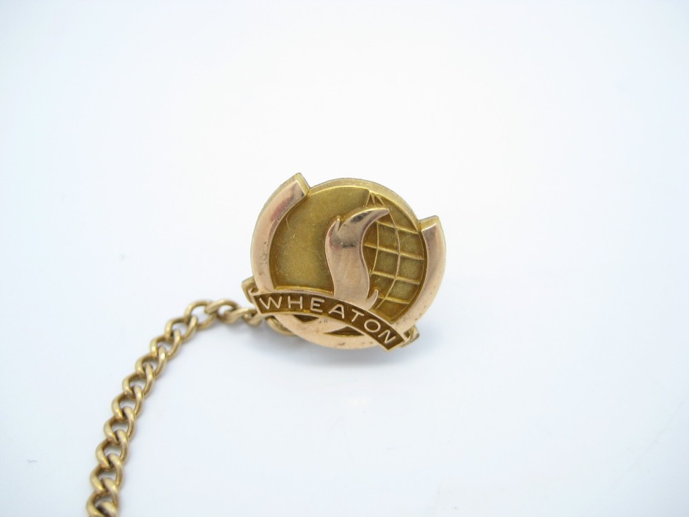 Wheaton Van Lines Gold Filled Tie Tack Or Pin