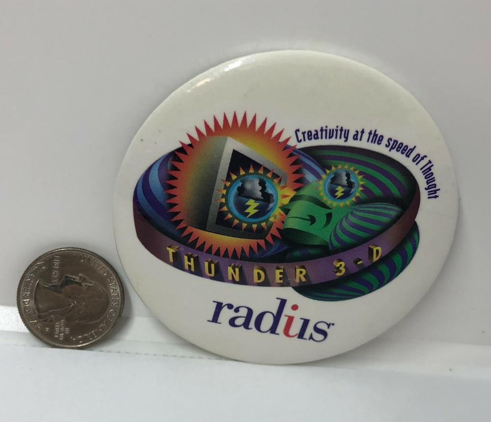 Radius Thunder 3-D Creativity At The Speed Of Thought Pin