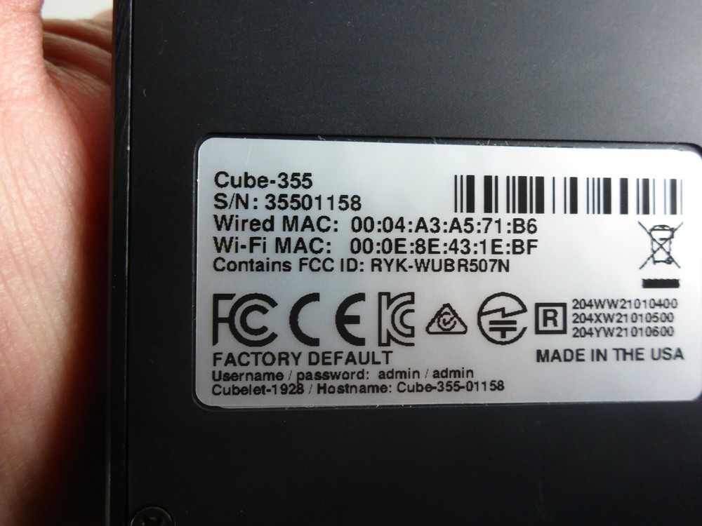 Teradek Cubelet 155/355 HD-SDI Encoder / Decoder Like NEW. See pictures.