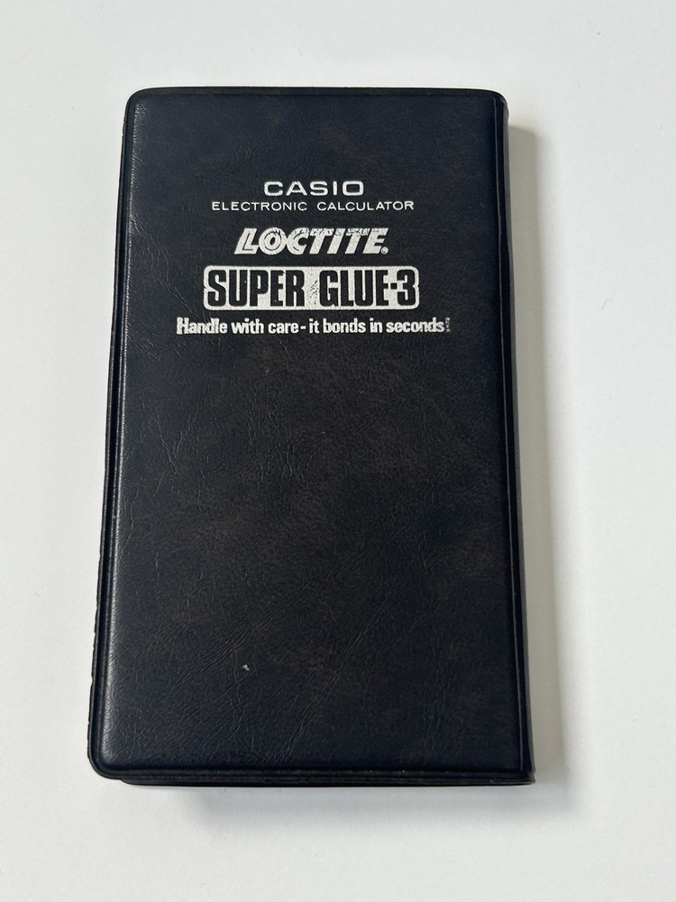 Vintage Casio Calculator AQ-1000 Tested Working With Case