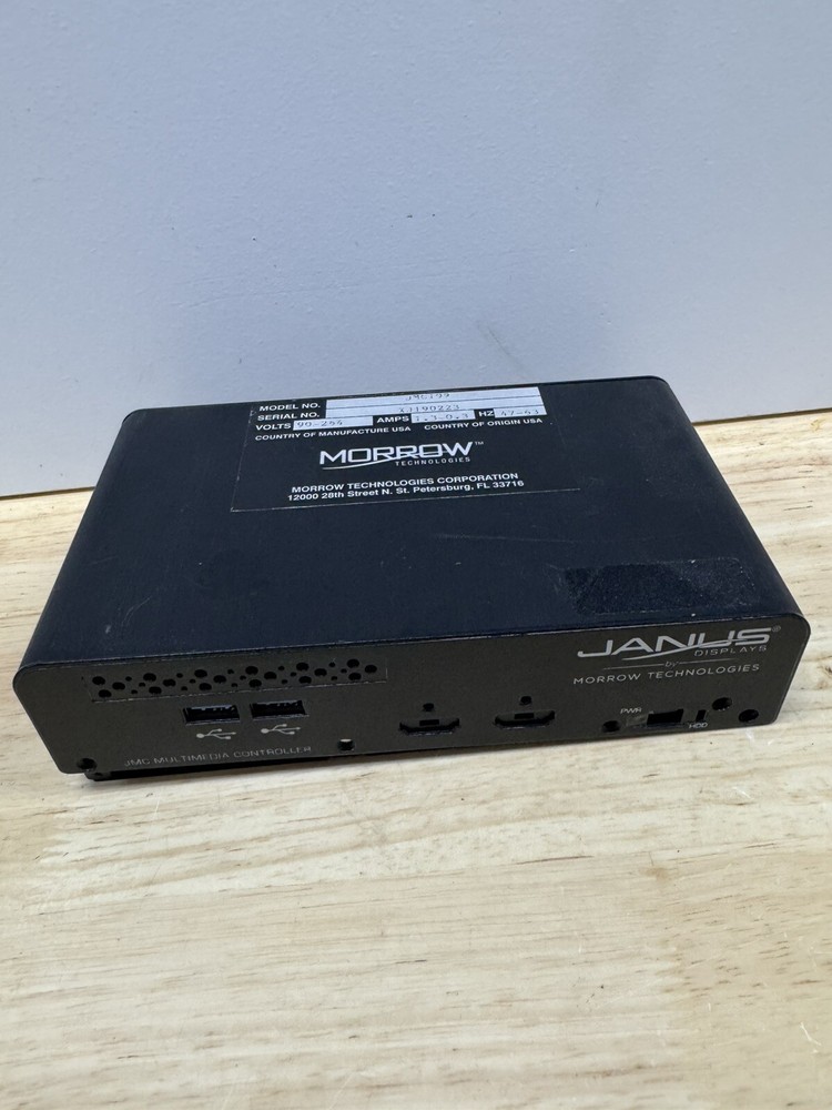 JANUS MORROW MULTIMEDIA CONTROLLER JMC108 - For Parts