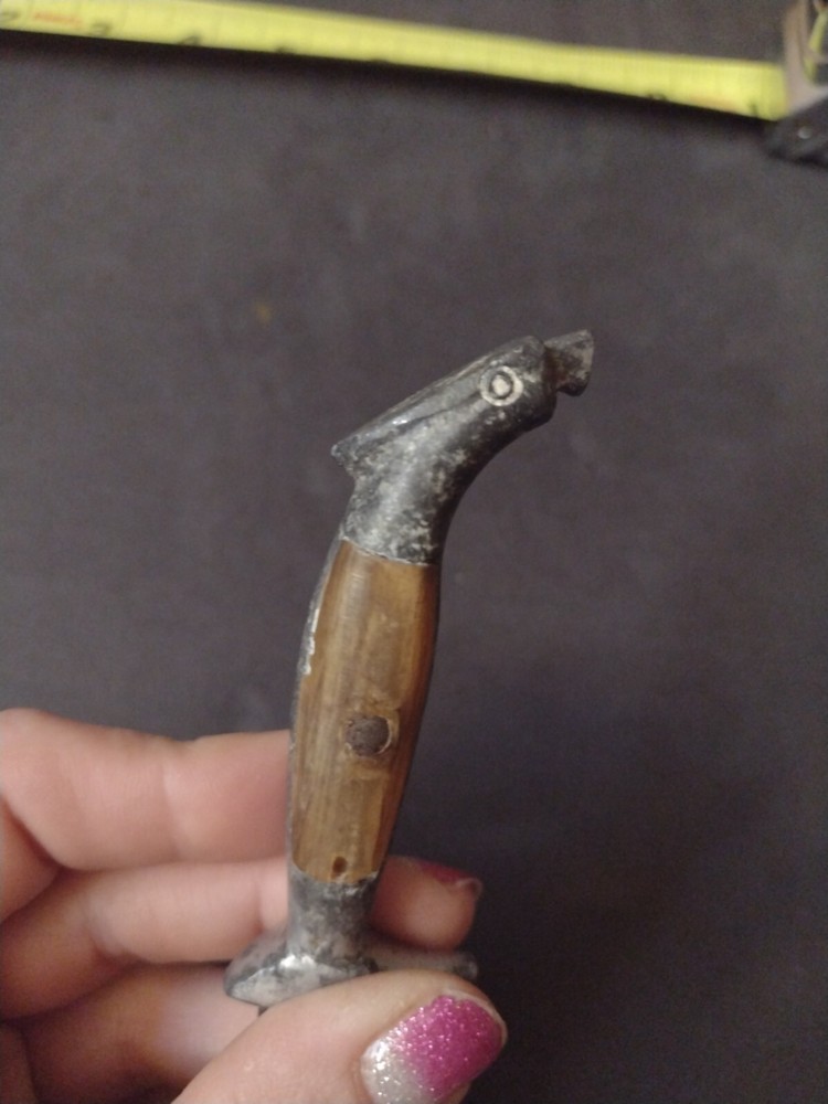 Fixed Eagle Head Vintage Dagger Made in Mexico