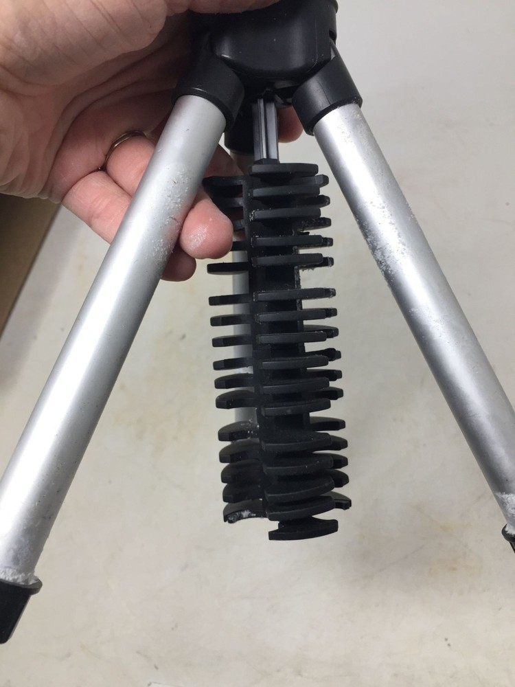 Black Hands-free Tripod Flashlight