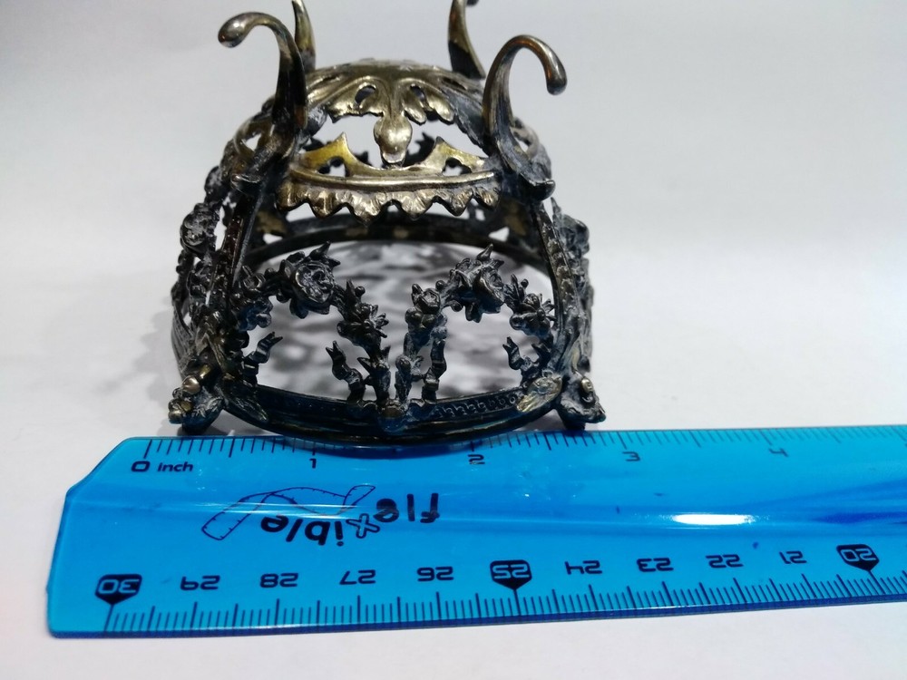 Antique Sterling Silver Stand German Origin "Damaged"