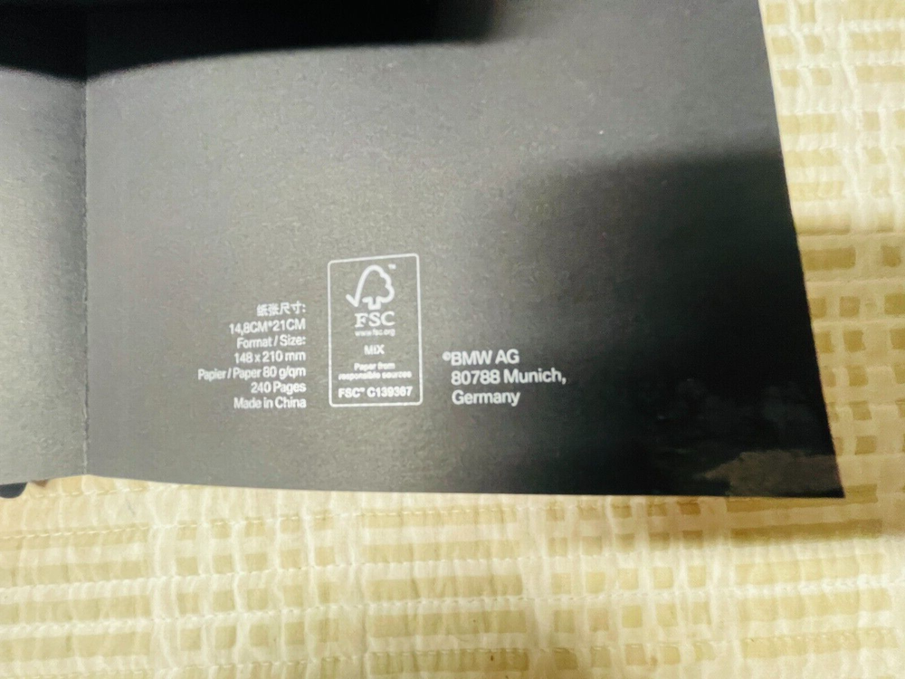 BMW M Notepad
