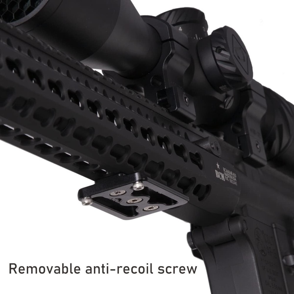 Precision Machined Keymod to Arca Quick Release Adapter for Ultimate Stability