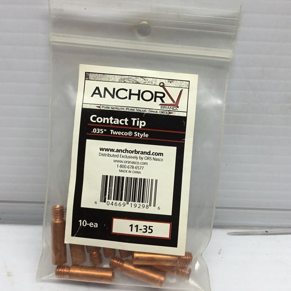 ANCHOR 11-35 CONTACT TIP .035" (QTY-10)