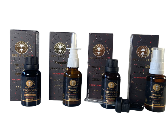 Propolis Extract Water Soluble , Bee Magic, 15% 30 ml. Kosher OU