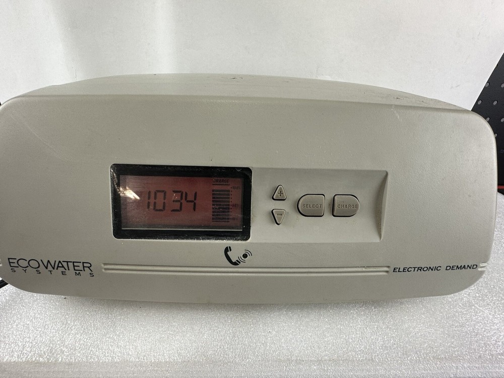 ecowater water System softener Face plate Controller