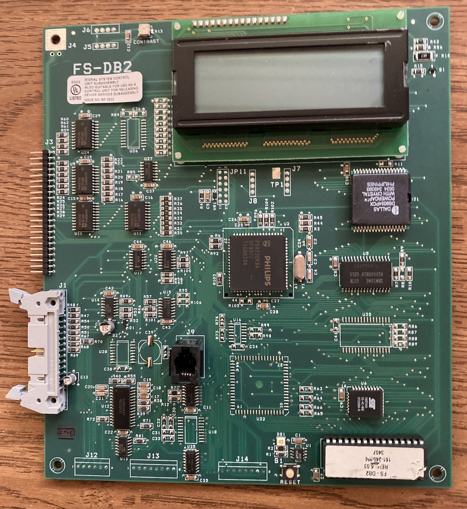 SIEMENS FS-DB2 FIRESEEKER DISPLAY BOARD Fire Alarm