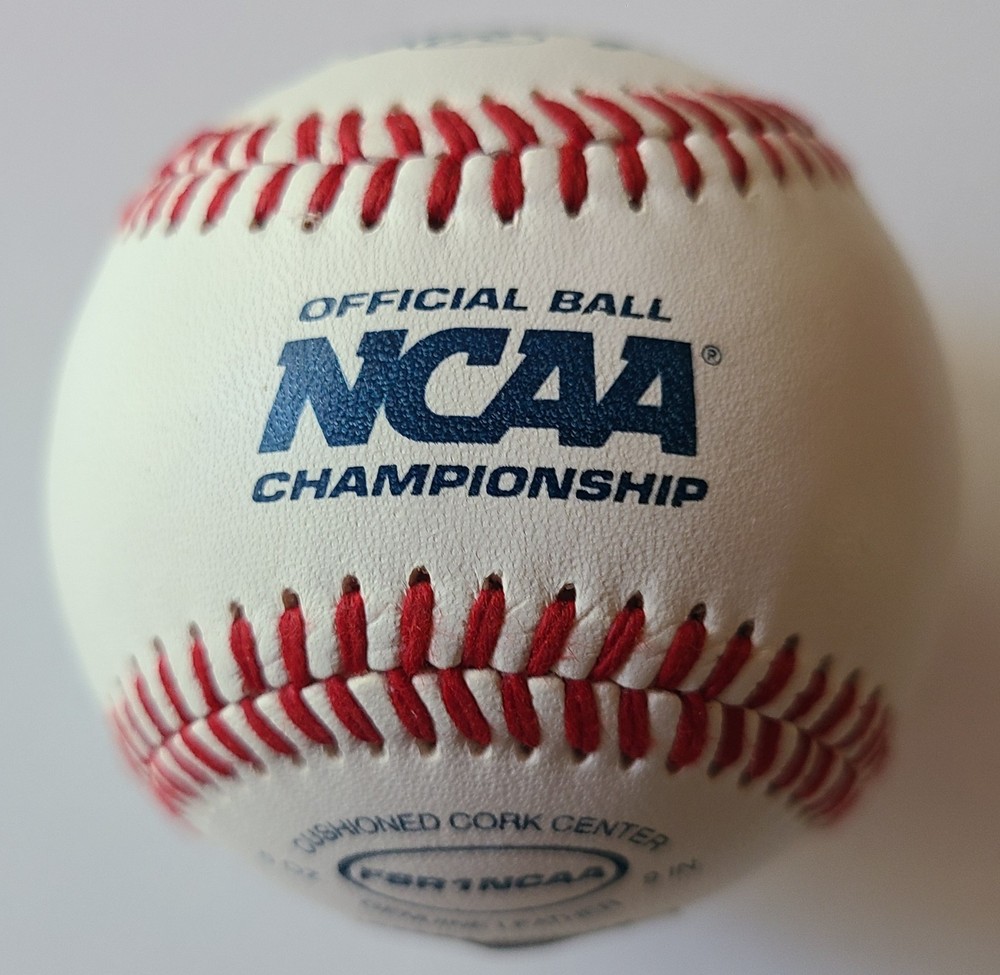 Nolan Schubart Signed Auto NCAA Championship Baseball BAS Holo Oklahoma State