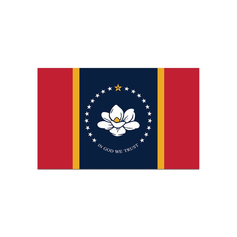 Mississippi Flag Sticker Decal