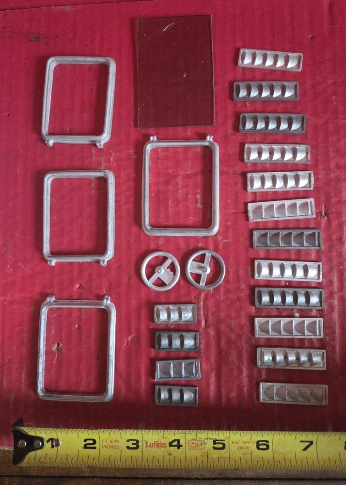 New Old Stock RC Model Boat Deck Hardware. Great Condition.