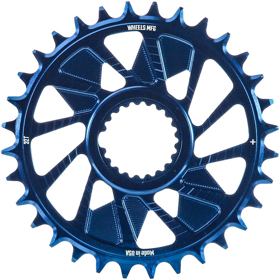 32t Direct Mount Chainring - 7075 Aluminum, Hyperglide+ Compatible, Outboard