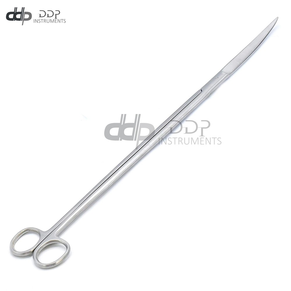 Kelly Scissors 18" Curved Extra Long Handle Sharp/Sharp Stainless Steel DS-1338