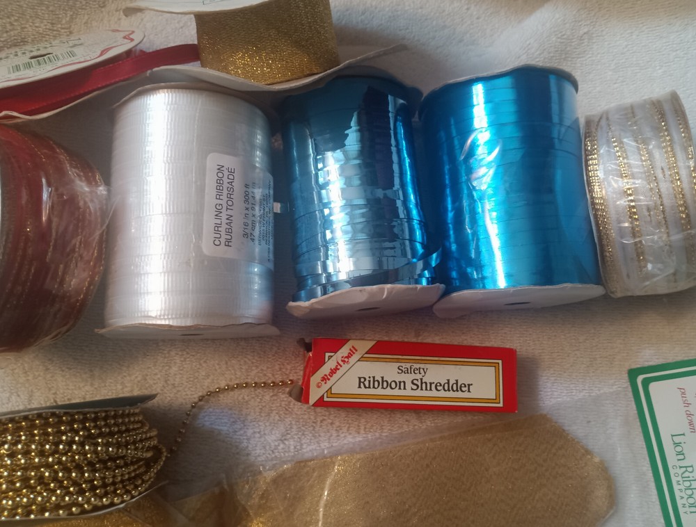 Crafting Bow Making Lot Shredder Pull Bows Curling Ribbon