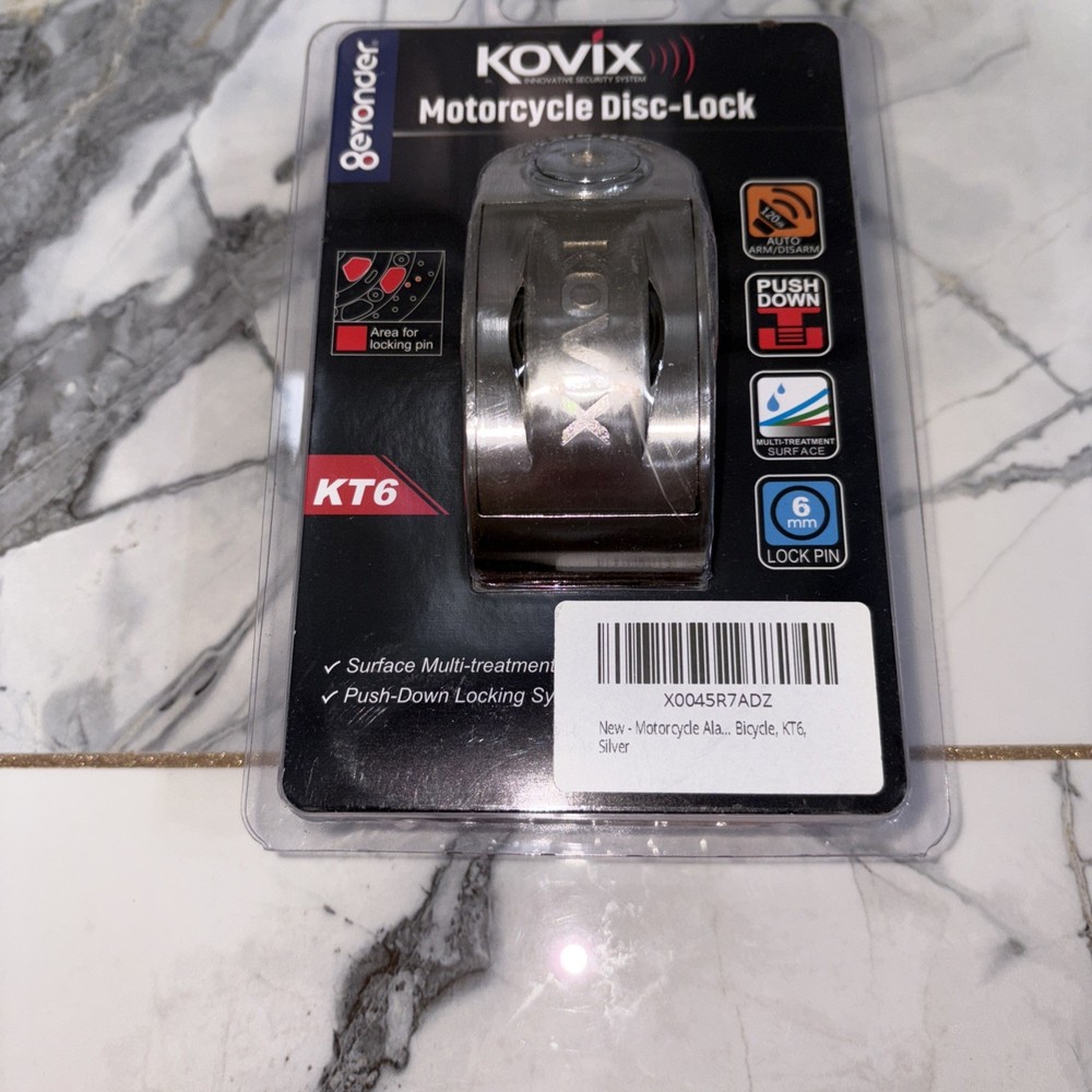 Kovix KT6 Motorcycle Security 120db New