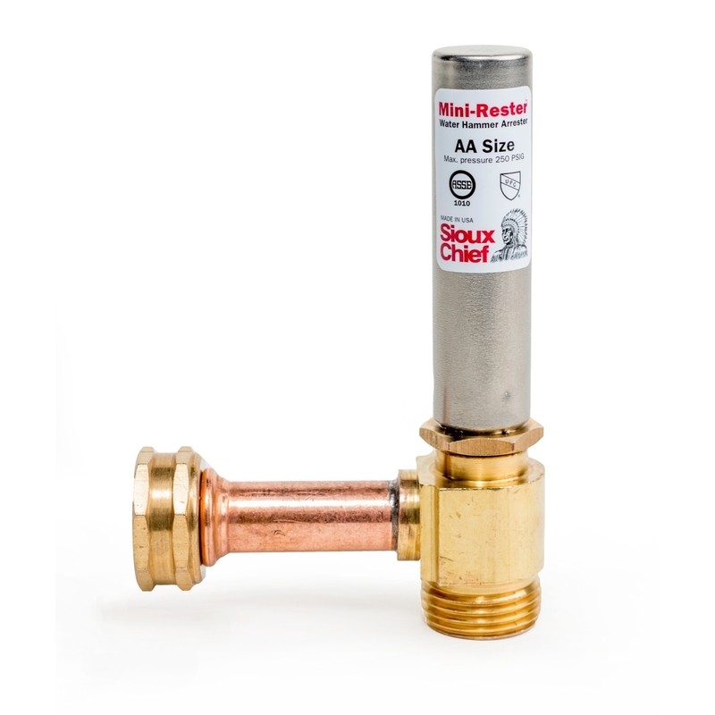 Sioux Chief MiniRester Female T X 3/4 In. D Male Copper Water Hammer Arrester